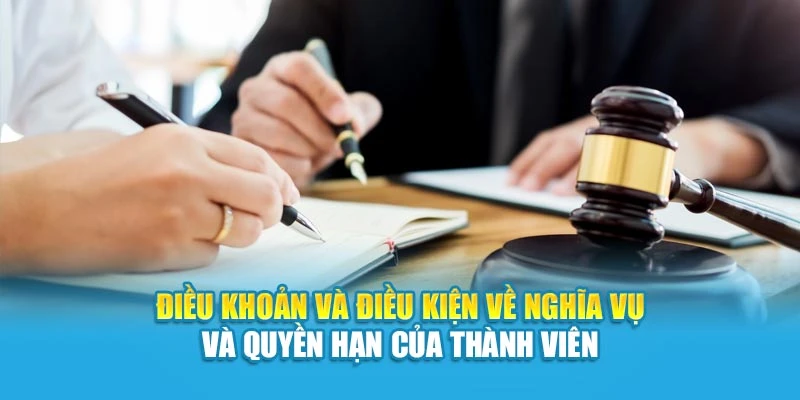 Điều khoản và điều kiện về nghĩa vụ và quyền hạn của thành viên